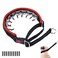 Monstoyo M Red Heavy Duty Nylon No Pull Dog Collar with Buckle Adjustable Anti Pull Reflective Slip Collar for Large Medium Small Dog Training Walking