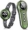 Colofrog 2in1 Dog Shock Collar Dog Bark Collar Smart Anti Barking Dog Training Collar with 5 Adjustable Sensitivity 3300FT Remote for All Breeds IP67 Waterproof Rechargeable ECollar Green