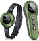 Colofrog 2in1 Dog Shock Collar Dog Bark Collar Smart Anti Barking Dog Training Collar with 5 Adjustable Sensitivity 3300FT Remote for All Breeds IP67 Waterproof Rechargeable ECollar Green