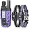 Bousnic Dog Shock Collar 2 Dogs 5120Lbs 3300 ft Waterproof Training Collar for Dogs Large Medium Small with Rechargeable Remote Beep 18 Vibration 116 and Humane Shock 199 Modes