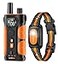 SLOPEHILL Dog Shock Collar 4200FT Dog Training Collar with RemoteIPX8 Waterproof ECollar with BeepVibrationShockFlash LightNo Shock ModeShock Collar for Small Medium Large Dog 8140lbsOrange