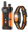 SLOPEHILL Dog Shock Collar 4200FT Dog Training Collar with RemoteIPX8 Waterproof ECollar with BeepVibrationShockFlash LightNo Shock ModeShock Collar for Small Medium Large Dog 8140lbsOrange