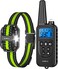 SLOPEHILL Dog Training Collar with Remote 4200FT Electric Shock CollarWaterproof ECollar with Beep Vibration Shock Flash Light and No Shock Mode Fit for 8140lbs Small Medium Large Dogs Green