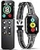 Evuime Dog Training Collar with Remote Smart Dog Shock Collar with 3 Training Modes and Training Icons Waterproof Electric Dog Shockers for Large and Medium Dogs 8120 LBS