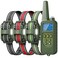 Heaflex Dog Training Collar with Remote 2600FT Range4 Training Modes Beep Shake Safe Shock LED LightRechargeable IPX7 Waterproof for All Breeds Sizes withThree Receiver Collars for 3 Dogs