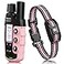 Bousnic Dog Shock Collar 3300Ft Dog Training Collar with Remote for 5120lbs Small Medium Large Dogs Rechargeable Waterproof e Collar with Beep 18 Vibration116 Safe Shock199 LightPink