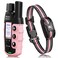 Bousnic Dog Shock Collar 3300Ft Dog Training Collar with Remote for 5120lbs Small Medium Large Dogs Rechargeable Waterproof e Collar with Beep 18 Vibration116 Safe Shock199 LightPink
