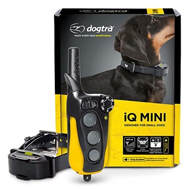 Dogtra iQ Mini Rechargeable Waterproof Mini Dog Training ECollar with WaterResistant Remote