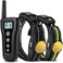 Bousnic Dog Training Collar 2 Dogs Upgraded 1000ft Remote Rechargeable Waterproof Electric Shock Collar with Beep Vibration Shock for Small Medium Large Dogs 15lbs 120lbs
