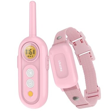 PATPET Dog Shock Collar for Medium Dogs Dog Training Collar with Remote Shock Collar for Small Dogs 10100lbs Rechargeable IPX7 Waterproof with Beep Vibration Shock Modes