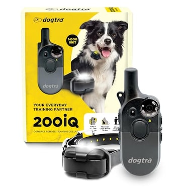 Dogtra 200iQ Professional Remote Training E Collar 12 Mile 100 Precision Levels IPX9K Waterproof Tone Vibration Seamless NoLook Control OffLeash Confidence for Dogs 10lb