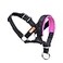 wintchuk Dog Head Collar Fabric Padded Head Collar for Dogs to Prevent Pulling Adjustable Dog Head Harness LPink