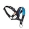 wintchuk Dog Head Collar Fabric Padded Head Collar for Dogs to Prevent Pulling Head Leash for Small Medium Large Dogs WalkingLLake Blue