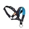 wintchuk Dog Head Collar Fabric Padded Head Collar for Dogs to Prevent Pulling Head Leash for Small Medium Large Dogs WalkingLLake Blue