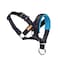 wintchuk Dog Head Collar Fabric Padded Head Collar for Dogs to Prevent Pulling Head Leash for Small Medium Large Dogs WalkingLLake Blue