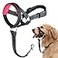 BARKLESS Dog Head Collar No Pull Head Halter with Soft Padding Reflective Soft Padded Snout Harness for Medium Dogs Beagle