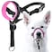 GoodBoy Dog Head Halter with Safety Strap Stops Heavy Pulling On The Leash Padded Headcollar for Small Medium and Large Dog Sizes Head Collar Training Guide Included Size 4 Pink