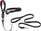 Halti Optifit Headcollar Size Medium Halti Training Leash Size Large Black Combination Pack Stop Your Dog Pulling on the Leash Adjustable with Padded Nose Band Suitable for Medium Dogs