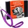 Canny Collar NoPull Dog Head Collar Train Your Dog to Stop Pulling Walk On a Loose Leash Gentle Safe Comfortable Training Aid Medium Dogs Purple Size 4