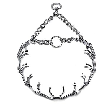 Herm Sprenger Prong Dog Training Collar 32mm x 23in Medium UltraPlus Chrome Plated Steel Pet Pinch Collar NoPull Collar for Dogs Anti Pull Training Collar Made in Germany