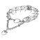 Herm Sprenger 225 Chrome Pinch Spike Prong Collar Small