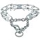 Herm Sprenger UltraPlus Prong Dog Training Collar with Latch Chrome 30 mm x 18 Neck Size 22 Chain Length