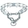 Herm Sprenger UltraPlus Prong Dog Training Collar with Latch Chrome 30 mm x 18 Neck Size 22 Chain Length