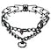 Herm Sprenger Stainless Steel UltraPlus Prong Dog Training Collar Black 325 mm x 18 Neck Size 22 Chain Length