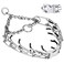 Safiman Prong Collar for Dogs Dog Training Collar Adjustable Size Dog Pinch No Pull Collar with Quick Release Buckle for Small Medium Large Dogswith Extra Links S1418 Neck 225mm
