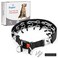 Supet Dog Prong Collar Dog Choke Collar Adjustable Dog Pinch Collar with Quick Release BuckleNylon Cover for Small Medium Large Dogs