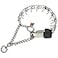 Herm Sprenger Prong Collar with Quick Release ClicLock Buckle for Small Medium Dogs Stainless Steel No Pull Collar Pinch Collar for Dog Training Made in Germany 16in x 225mm