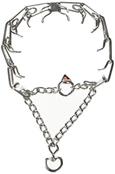 Herm Sprenger Stainless Steel Prong Training Collar with Swivel 23 Large 32mm
