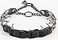 Herm Sprenger Quick Release Dog Training Collar Black Stainless Steel No Pull Collar Easy Leather Buckle Release Unique Tactical Look for Small Dogs 1219 Neck 225mm Links