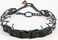 Herm Sprenger Quick Release Dog Training Collar Black Stainless Steel No Pull Collar Easy Leather Buckle Release Unique Tactical Look for Small Dogs 1219 Neck 225mm Links