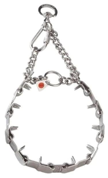 Herm Sprenger Neck Tech Dog Collar Stainless Steel Prong Pinch 24