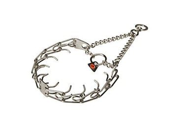 Herm Sprenger Stainless Steel Ultra Plus Prong Collar with Swivel 225 mm x 16 inches
