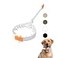 SVD.PET SVDPET Dog Prong Collar for NoPull Training QuickRelease Buckle Adjustable Pinch Collar for Large Dogs White Large Size