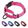 LUCKYDC Martingale Collar for Training Dogs Adjustable Reflective Collars with BuckleUSA Flag NO PullPrevents Slipping Out for Medium Large XL Dogs Helps with Strong pullersL Pink