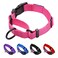 LUCKYDC Martingale Collar for Training Dogs Adjustable Reflective Collars with BuckleUSA Flag NO PullPrevents Slipping Out for Medium Large XL Dogs Helps with Strong pullersL Pink