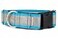 If It Barks 15 Reflective Martingale Collar with Quick Snap Buckle for Dogs Adjustable Made in USA Strong Durable and Comfy Ideal for Training Fits Most Breeds Medium Turquoise