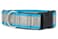 If It Barks 15 Reflective Martingale Collar with Quick Snap Buckle for Dogs Adjustable Made in USA Strong Durable and Comfy Ideal for Training Fits Most Breeds Large Turquoise