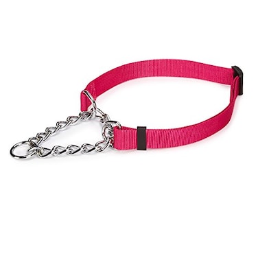 Guardian Gear Adjustable Martingale ChokeStyle Dog Collar Pink 1318 Inch