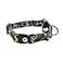 Wolfgang ManBeast Wolfgang Heavy Duty Martingale Dog Collar with Quick Release Nylon Buckle for Walking Training LosMuertos Print Large