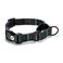 Wolfgang ManBeast Wolfgang Heavy Duty Martingale Dog Collar with Quick Release Nylon Buckle for Walking Training NightOwl Print Extra Large