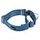 Mikivery Martingale Dog Collar Nylon Adjustable and Safety Training Colourful Comfortable Metal Buckle Pet Collars for Small Medium and Large DogsHazeL