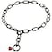Herm Sprenger choke dog collar Herm Sprenger Black Stainless Steel Medium Sized Link Chain Collar 30 mm x 22 inches