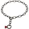 Herm Sprenger choke dog collar Herm Sprenger Black Stainless Steel Medium Sized Link Chain Collar 30 mm x 22 inches