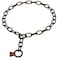 Herm Sprenger choke dog collar Herm Sprenger Black Stainless Steel Medium Sized Link Chain Collar 30 mm x 22 inches
