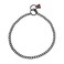 Dogline Herm Sprenger Black Stainless Streel Choke Chain Collar 2mm L 45cm 18in