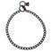 Herm Sprenger Black Stainless Steel Choke Dog Training Collar NoPull Slip Chain for Small Medium Large Dogs for Easy Control Show Chain Collar Made in Germany 25mm 22in 55cm